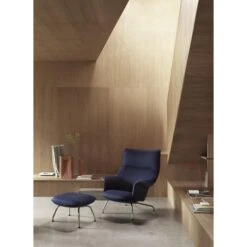 Muuto Doze Armchair Upholstered Balder 782/Chrome 9 Muuto Doze Armchair Upholstered Balder 782/Chrome -ferm LIVING || MONTANA Shop doze lounge chair ottoman balder 782 chrome leaf lamp ridge vase muuto org p