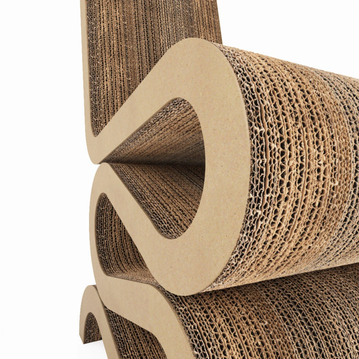 Vitra Wiggle Chair Natural 5 Vitra Wiggle Chair Natural - Image 3