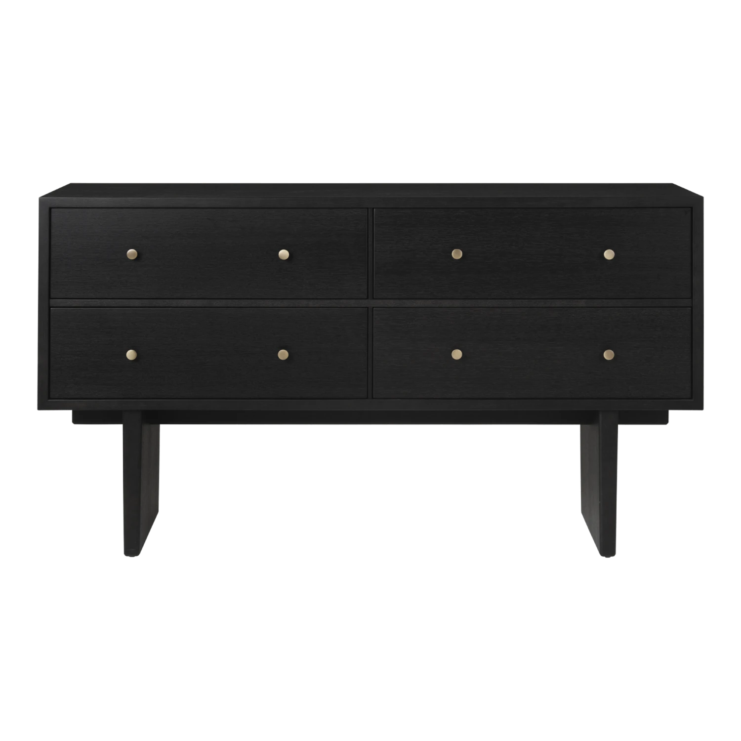 GUBI Private Sideboard Black Brown Stained Oak 4 GUBI Private Sideboard Black Brown Stained Oak - Image 2