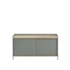 Muuto Enfold Sideboard Low Oak/Dusty Green 1 Muuto Enfold Sideboard Low Oak/Dusty Green -ferm LIVING || MONTANA Shop enfold sideboard low oak dusty green front muuto 5000x5000 hi res p