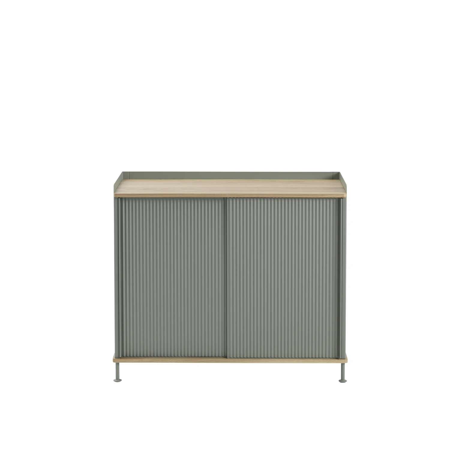 Muuto Enfold Sideboard High Oak/Dusty Green 3 Muuto Enfold Sideboard High Oak/Dusty Green
