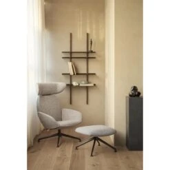Eva Solo Laze High Armchair Gray 12 Eva Solo Laze High Armchair Gray -ferm LIVING || MONTANA Shop eva solo laze footstool smile shelving system 1 p