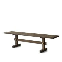 Eberhart Evonne 180 Bench Dark Oak -ferm LIVING || MONTANA Shop evonne 180 darkoak 13183 p