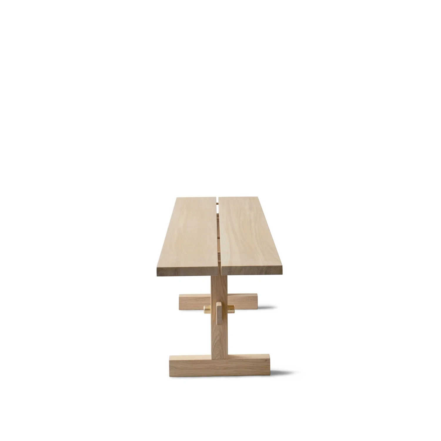 Eberhart Evonne 180 Bench Light Oak 4 Eberhart Evonne 180 Bench Light Oak - Image 2