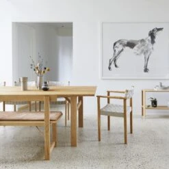 Form & Refine Position Bench Oak 155 Cm -ferm LIVING || MONTANA Shop f r damsbo master dining table position bench living room p