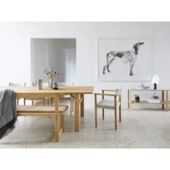 Form & Refine Leaf Bookcase 2x2 White Oiled Oak -ferm LIVING || MONTANA Shop f r damsbo master dining table position bench living room p