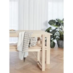 Form & Refine Position Bench White Oiled Oak 155 Cm -ferm LIVING || MONTANA Shop f r enviroment position bench p