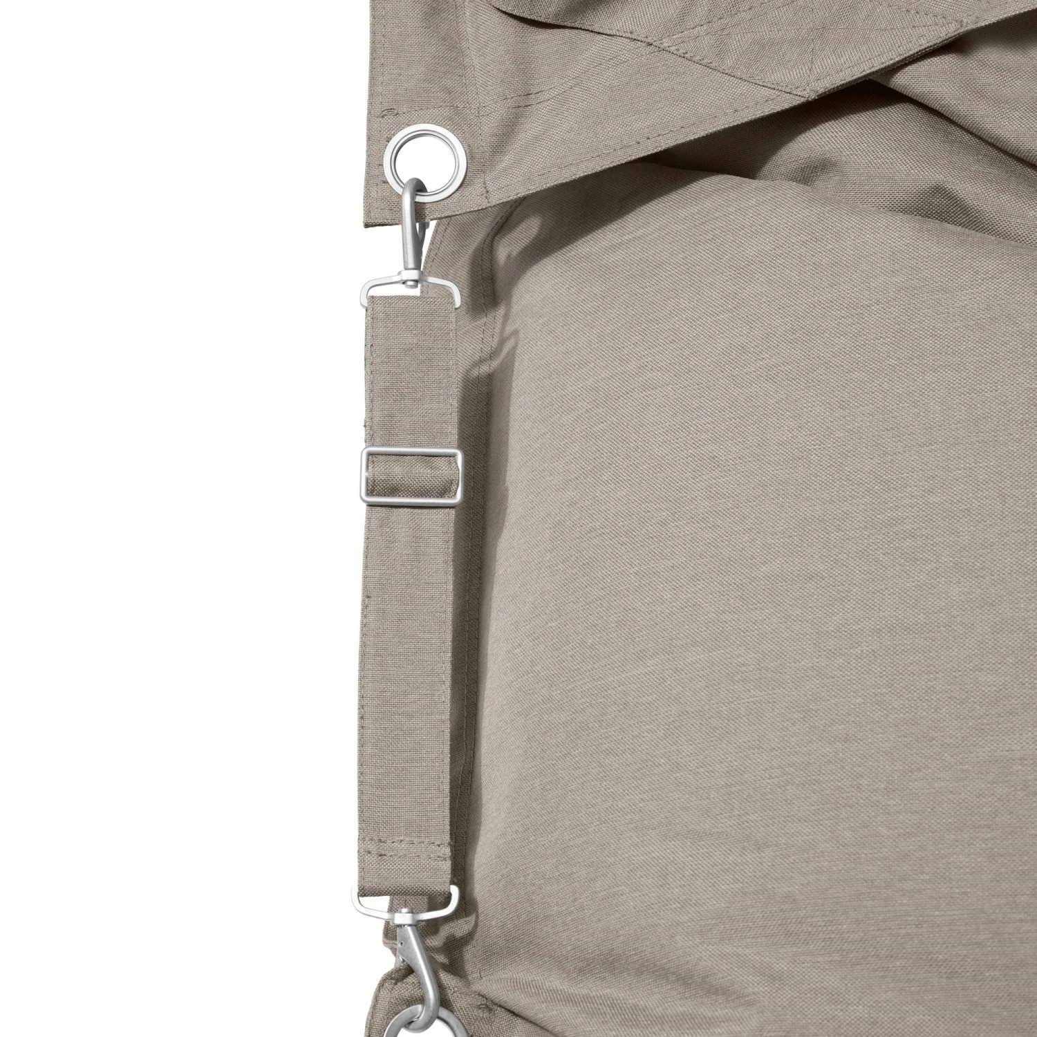 Fatboy Buggle-up Outdoor Bean Bag Gray Taupe 4 Fatboy Buggle-up Outdoor Bean Bag Gray Taupe - Image 2