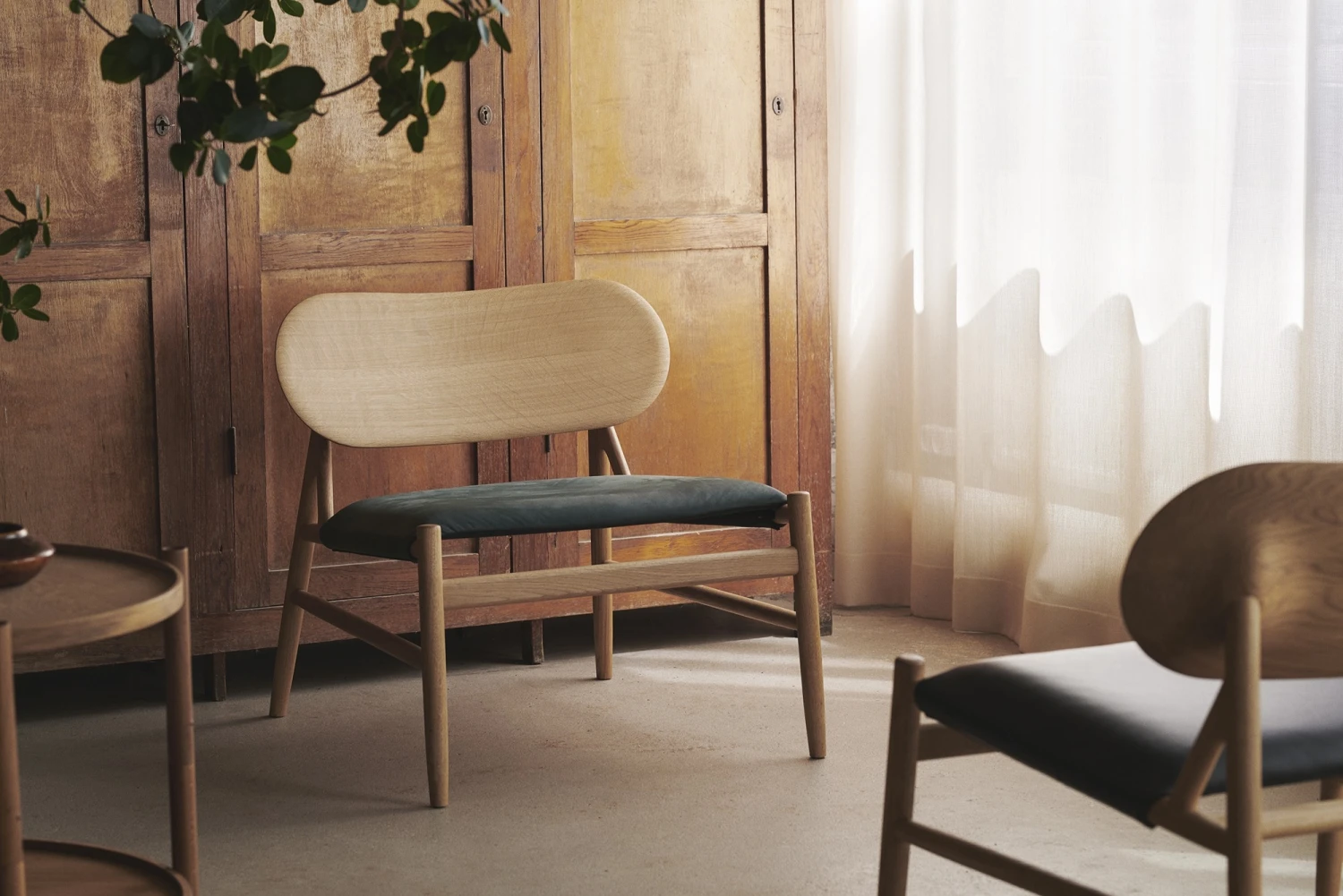 Brdr. Krüger Ferdinand Armchair Smoked Oak/ Black Leather 7 Brdr. Krüger Ferdinand Armchair Smoked Oak/ Black Leather - Image 5