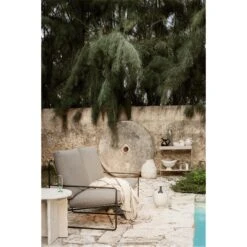 Ferm Living Desert 2 Seater Sofa Stripe Black/Chocolate -ferm LIVING || MONTANA Shop fermliving ss22 desert2seater blackdarksand image 1 22 p 1