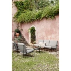 Ferm Living Desert 1-Seater Sofa Dark Sand/ Black -ferm LIVING || MONTANA Shop fermliving ss22 desert3seater desert1seater image 1 p