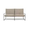Ferm Living Desert 2-Seater Sofa Dark Sand/ Black 2 Ferm Living Desert 2-Seater Sofa Dark Sand/ Black -ferm LIVING || MONTANA Shop fermliving ss22 desertsofa 2seater blackdarksand 1104265434 pack 1 p