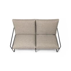 Ferm Living Desert 2-Seater Sofa Dark Sand/ Black -ferm LIVING || MONTANA Shop fermliving ss22 desertsofa 2seater blackdarksand 1104265434 pack 5 p