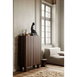 Ferm Living Post Sideboard Smoked Oak -ferm LIVING || MONTANA Shop fermliving ss22 poststoragecabinet spinstool image 1 p