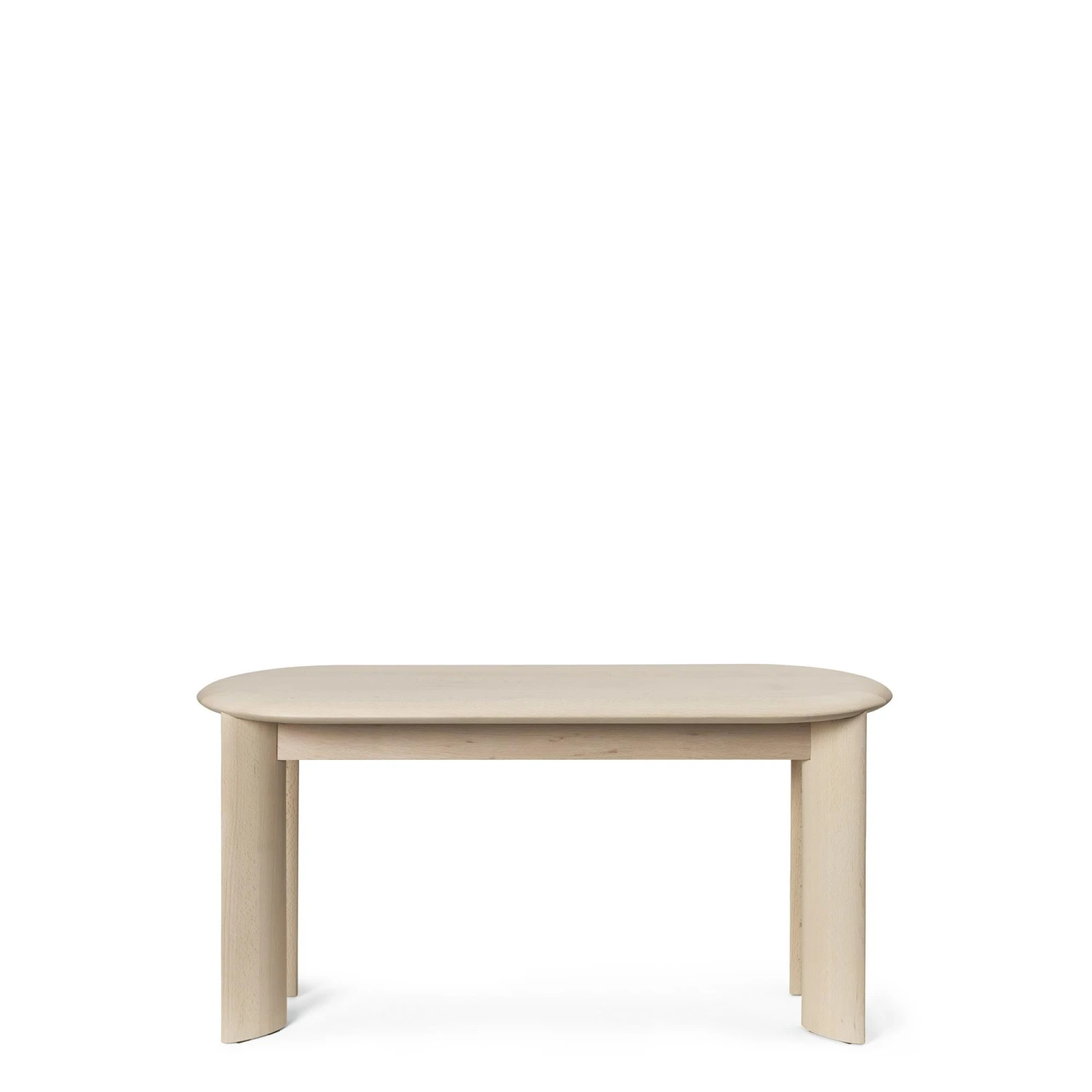 Ferm Living Bevel Bench White Oiled Beech 4 Ferm Living Bevel Bench White Oiled Beech - Image 2