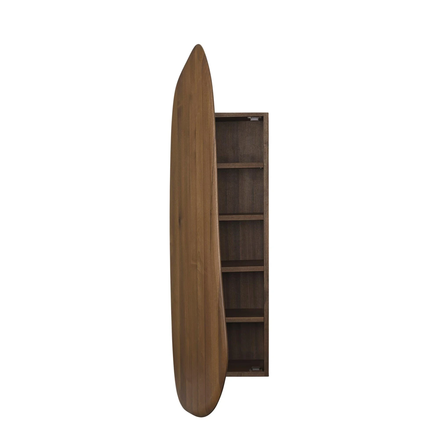 Ferm Living Feve Wall Cabinet Walnut 4 Ferm Living Feve Wall Cabinet Walnut - Image 2