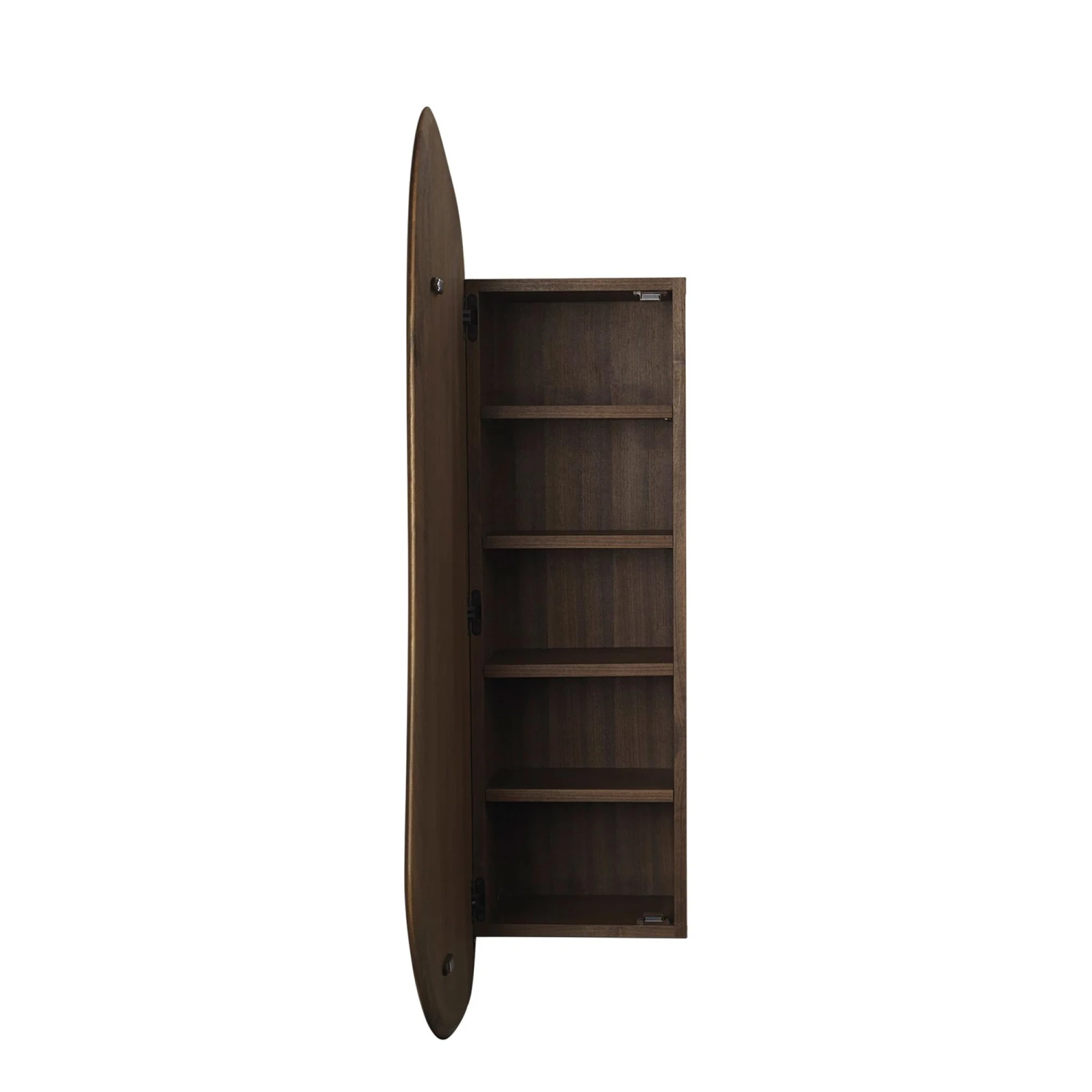 Ferm Living Feve Wall Cabinet Walnut 5 Ferm Living Feve Wall Cabinet Walnut - Image 3