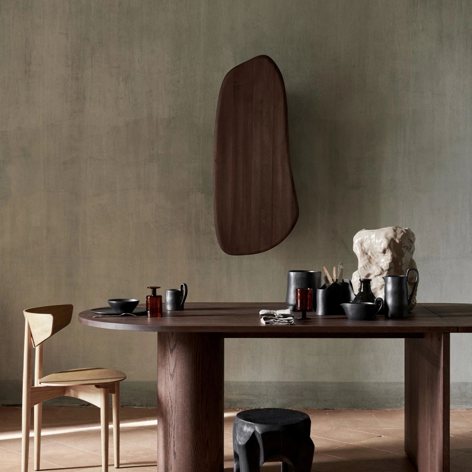 Ferm Living Feve Wall Cabinet Walnut 8 Ferm Living Feve Wall Cabinet Walnut - Image 6