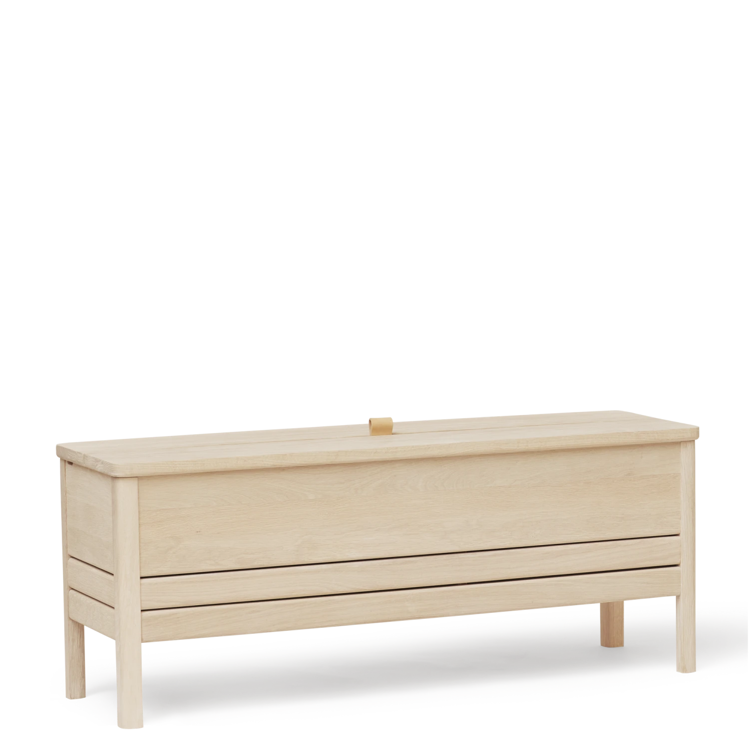Form & Refine A Line Bench 111 Cm White Oiled Oak 3 Form & Refine A Line Bench 111 Cm White Oiled Oak