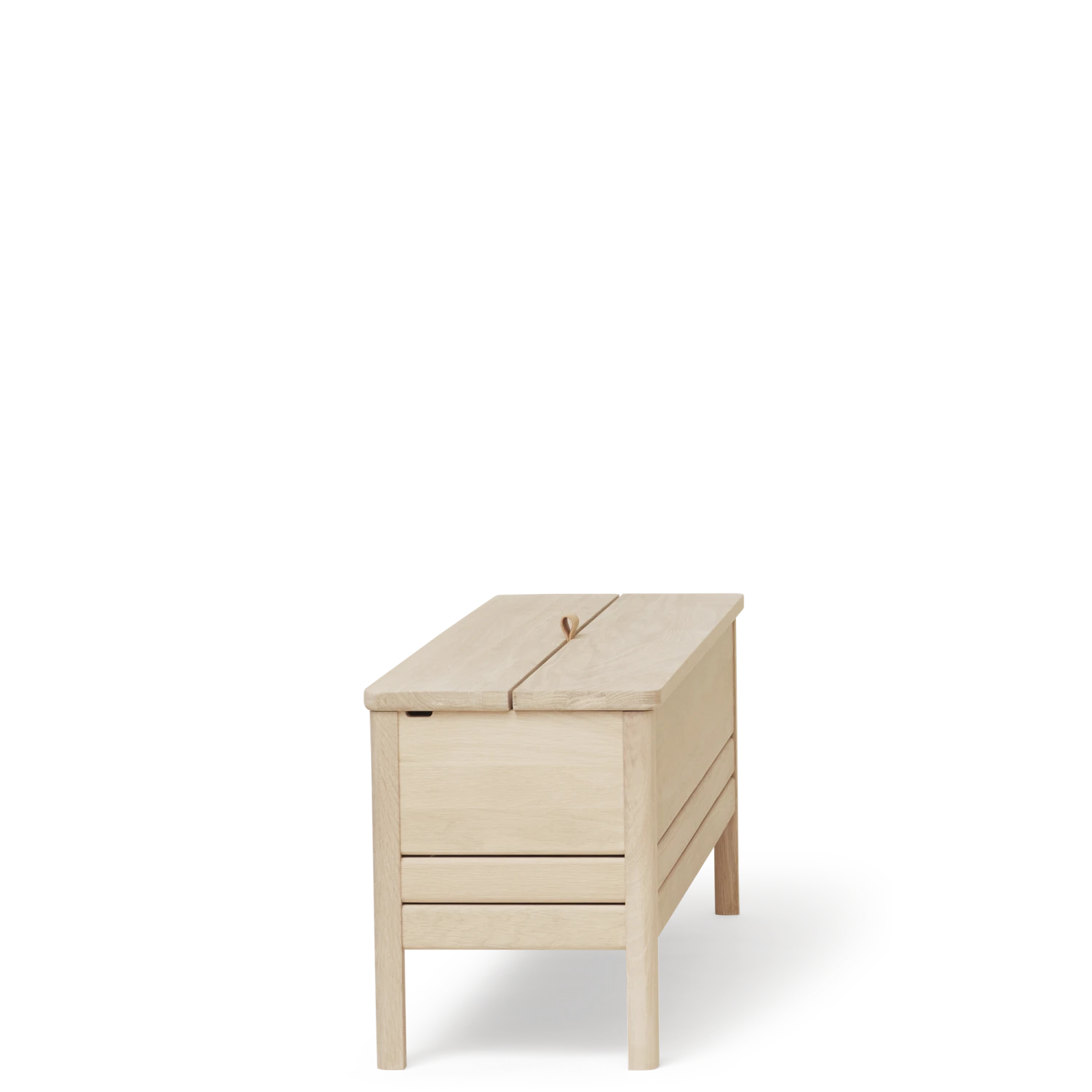 Form & Refine A Line Bench 111 Cm White Oiled Oak 6 Form & Refine A Line Bench 111 Cm White Oiled Oak - Image 4