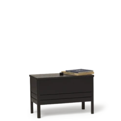 Form & Refine A Line Hammer Bench 68 Black Stained Oak 10 Form & Refine A Line Hammer Bench 68 Black Stained Oak -ferm LIVING || MONTANA Shop form and refine a line storage bench 68 black perspective book p