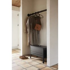 Form & Refine A Line Hammer Bench 68 Black Stained Oak 13 Form & Refine A Line Hammer Bench 68 Black Stained Oak -ferm LIVING || MONTANA Shop form and refine entrance a line storage bench 68 black p