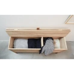 Form & Refine A Line Bench 111 Cm Oak -ferm LIVING || MONTANA Shop form refine 15 enviroment low a line storage bench oak p 1