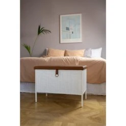 Maze Frank Storage Bench White/ Brown 14 Maze Frank Storage Bench White/ Brown -ferm LIVING || MONTANA Shop frank white bedroom p