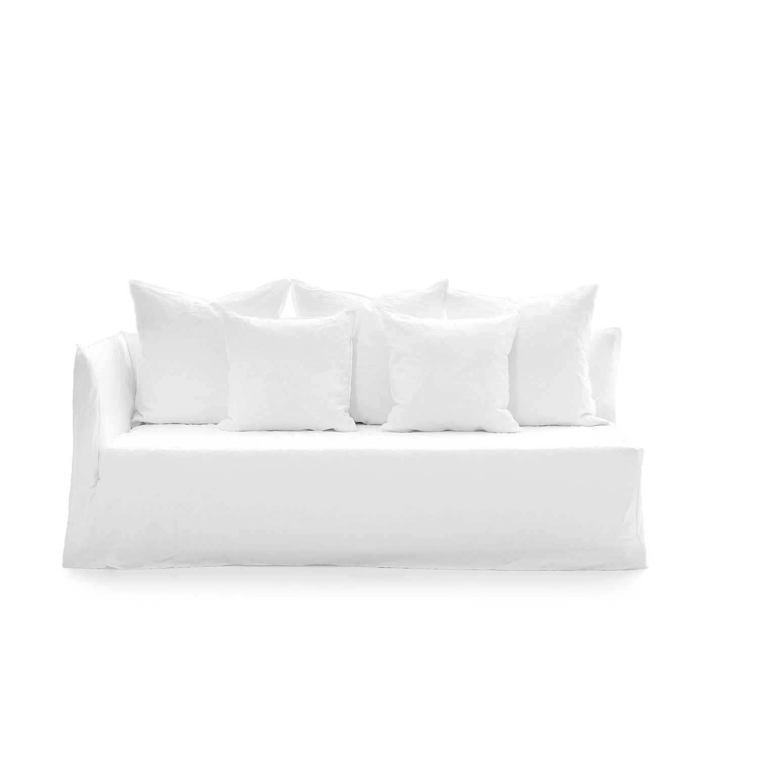 Gervasoni Ghost 21 L Module Sofa Lino Bianco 3 Gervasoni Ghost 21 L Module Sofa Lino Bianco