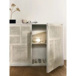 Design House Stockholm Air Cabinet White -ferm LIVING || MONTANA Shop image4 2359 0100 2359 8400 2359 1000 airsideboard detail p