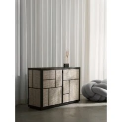 Design House Stockholm Air Cabinet Black -ferm LIVING || MONTANA Shop image6 2359 0100 2359 8400 2359 1000 airsideboard lifestyle p