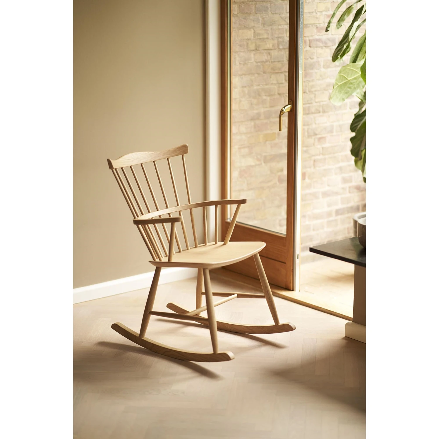 FDB Furniture J52G Rocking Chair Black 7 FDB Furniture J52G Rocking Chair Black - Image 5