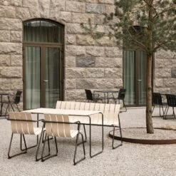 Mater Ocean Bench Sand -ferm LIVING || MONTANA Shop kvadratisk template til nyhedsbrev p