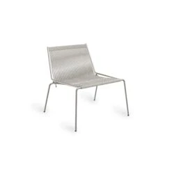 Thorup Copenhagen Noel Armchair Stainless Steel/ Gray Wool