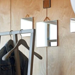 HAY Loop Stand Hall Clothes Rack L45 X H150 Gray 7 HAY Loop Stand Hall Clothes Rack L45 X H150 Gray -ferm LIVING || MONTANA Shop loop stand hall grey soft coat hanger grey ruban mirror p