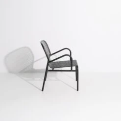 Petite Friture WEEK-END Armchair Black -ferm LIVING || MONTANA Shop m0740501 week end armchair black pf packshot 3 p