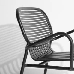 Petite Friture WEEK-END Armchair Black -ferm LIVING || MONTANA Shop m0740501 week end armchair black pf packshot 4 p