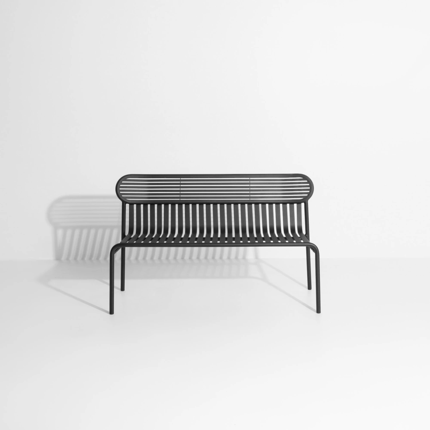 Petite Friture WEEK-END Bench Black 4 Petite Friture WEEK-END Bench Black - Image 2