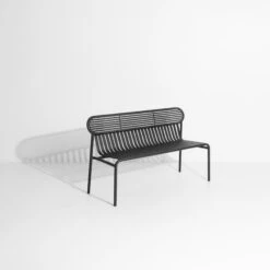 Petite Friture WEEK-END Bench Black 11 Petite Friture WEEK-END Bench Black -ferm LIVING || MONTANA Shop m0740601 week end bench black pf packshot 2 p