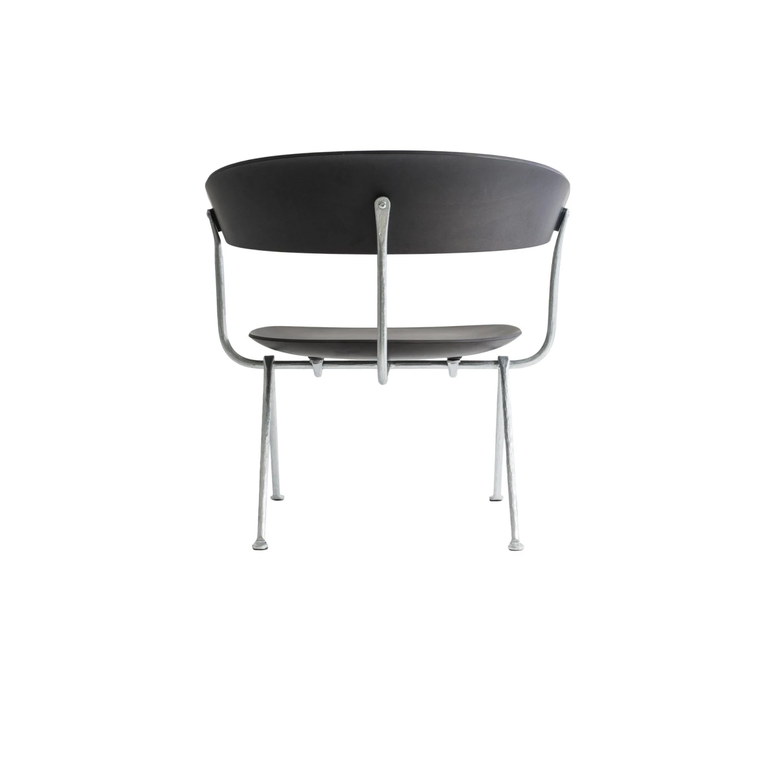 Magis Officina Armchair Galvanized/ Black 4 Magis Officina Armchair Galvanized/ Black - Image 2