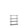 MOEBE S.115.1.A Shelving System Black/ Black -ferm LIVING || MONTANA Shop moebe shelving system wb s 115 1 a black high res p