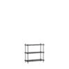 MOEBE S.85.1.A Shelving System Black/ Black -ferm LIVING || MONTANA Shop moebe shelving system wb s 85 1 a black high res p