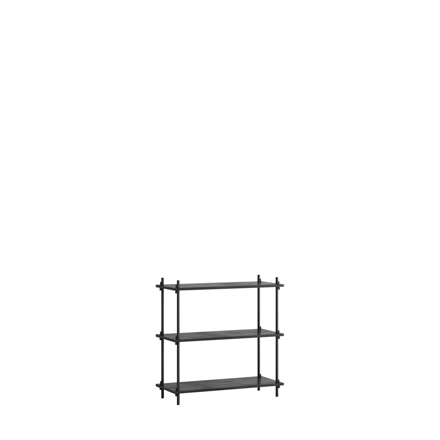 MOEBE S.85.1.A Shelving System Black/ Black 3 MOEBE S.85.1.A Shelving System Black/ Black