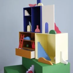 Montana Mini 1202 Bookcase Amber 8 Montana Mini 1202 Bookcase Amber -ferm LIVING || MONTANA Shop montana kids montanamini hvassamphannibalconcept h p 1