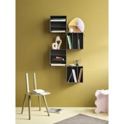 Montana Mini 1004 Bookcase Camomile -ferm LIVING || MONTANA Shop montana mini magazineshelf anthracite h p