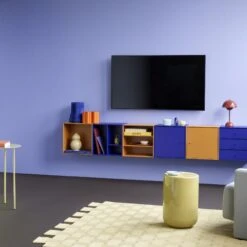 Montana Mini 1004 Bookcase Camomile -ferm LIVING || MONTANA Shop montana mini tv module amber monarch w p