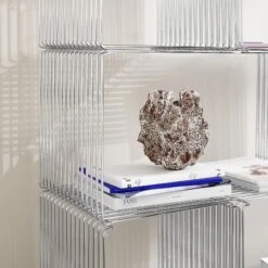 Montana Panton Wire Extended Bookcase Monarch 70cm X 34.8cm -ferm LIVING || MONTANA Shop montana pantonwire 2019 chrome magazineshelf detail02 h p