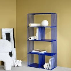 Montana Panton Wire Single Bookcase Pine 14" X 14". -ferm LIVING || MONTANA Shop montana pantonwire 2019 monarch artdisplay h p 1