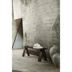 Muubs Angle Bench 160 Cm Oak Black Stained/oil -ferm LIVING || MONTANA Shop muubs ss21 31 p