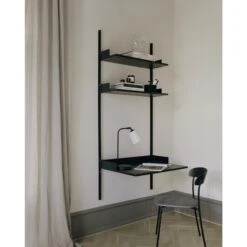 New Works New Works Study Bookcase 1900 Ash Wood/ Black 7 New Works New Works Study Bookcase 1900 Ash Wood/ Black -ferm LIVING || MONTANA Shop new works nw study shelf 408 05 p